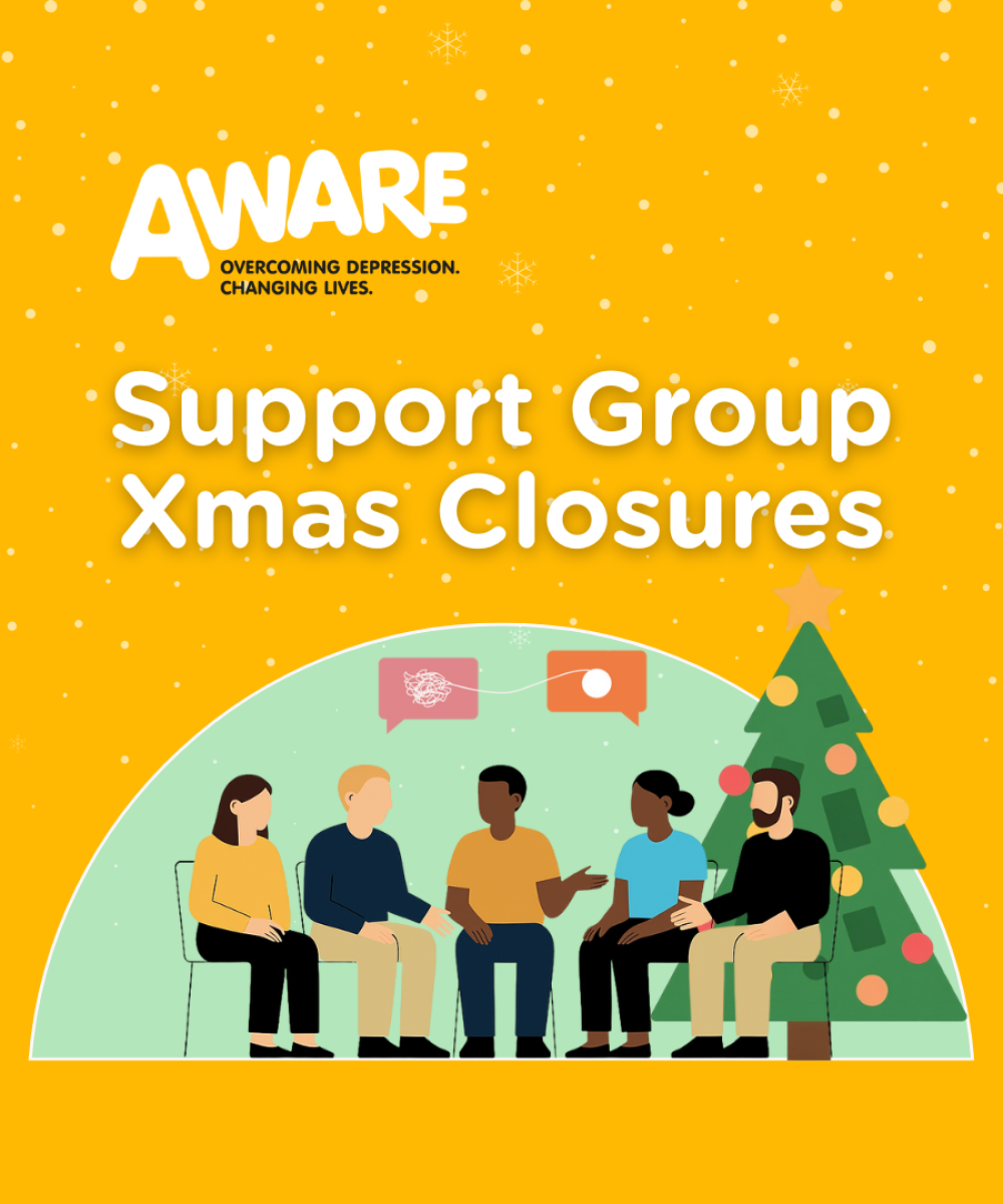 AWARE NI 2025 Christmas Support Group Changes