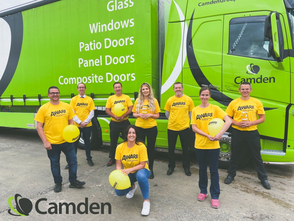 AWARE welcomes market-leading window and door manufacturer Camden as new corporate partner