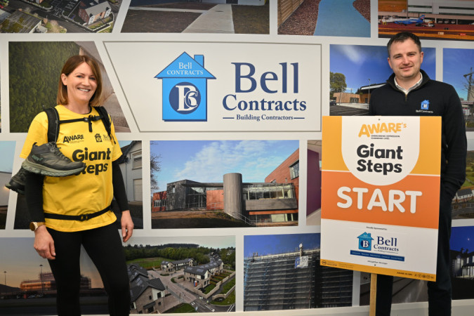 Bell Contracts Return as Headline Sponsor of AWARE NI&rsquo;s Giant Steps Walk as Event Marks Fifth Year
