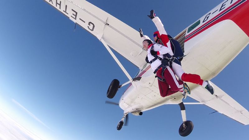 Eddies leap of faith raises a staggering amount of money for Aware Defeat Depression