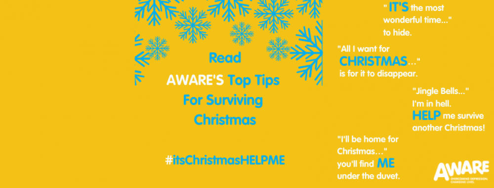 #itsChristmasHELPME - AWARE's Top Tip's for Surviving Christmas