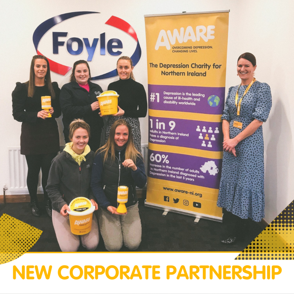 AWARE announce new partnership with Foyle Food Group