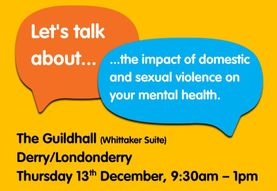 Let's talk about.. the impact of domestic and sexual violence on mental health