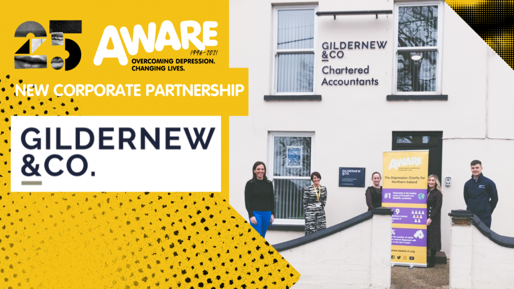 AWARE welcomes team of expert chartered accountants and business advisors Gildernew & Co. as new corporate partner 