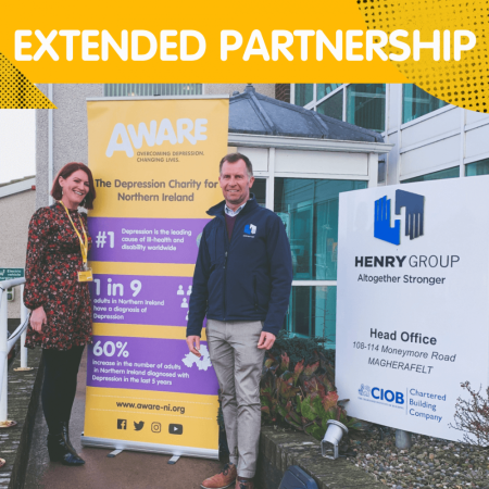 AWARE announces extended partnership with leading construction company Henry Brothers