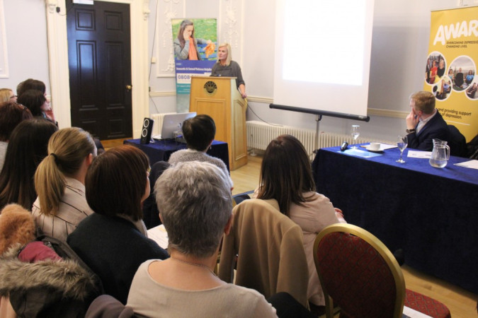 AWARE teams up with Foyle Women's Aid and the 24 hour Domestic and Sexual Violence 