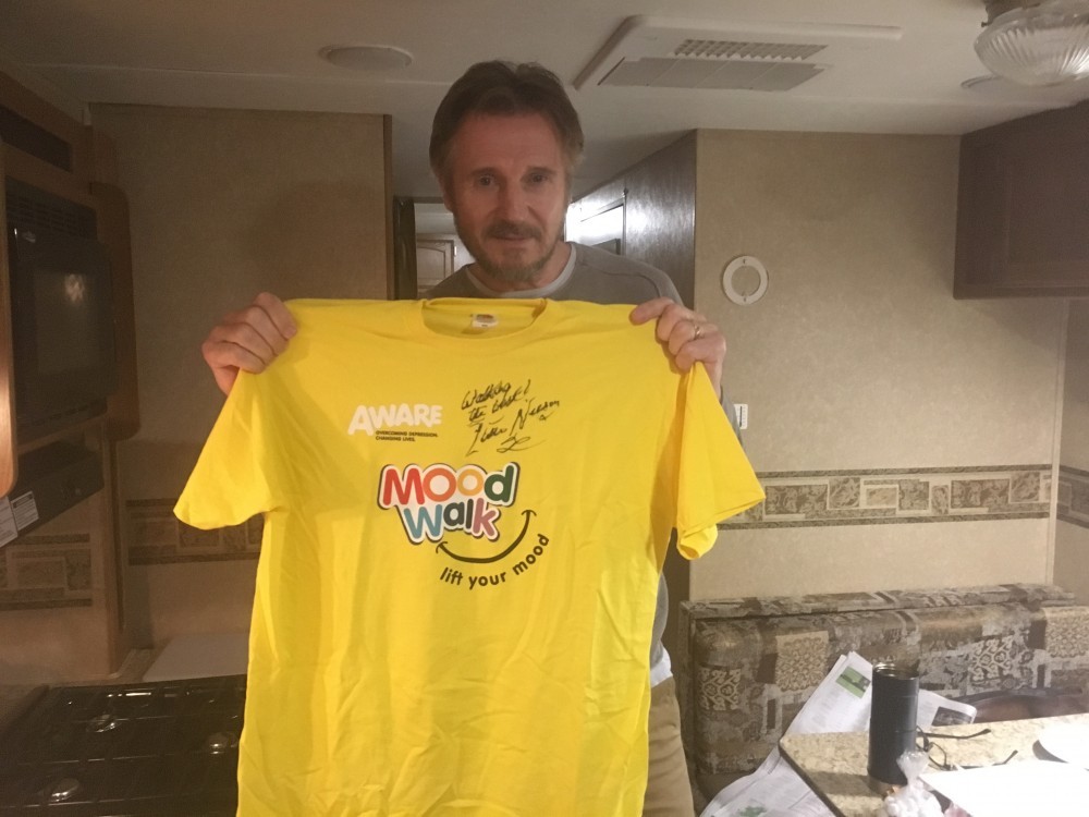 Hollywood actor Liam Neeson lends his support to AWARE 
