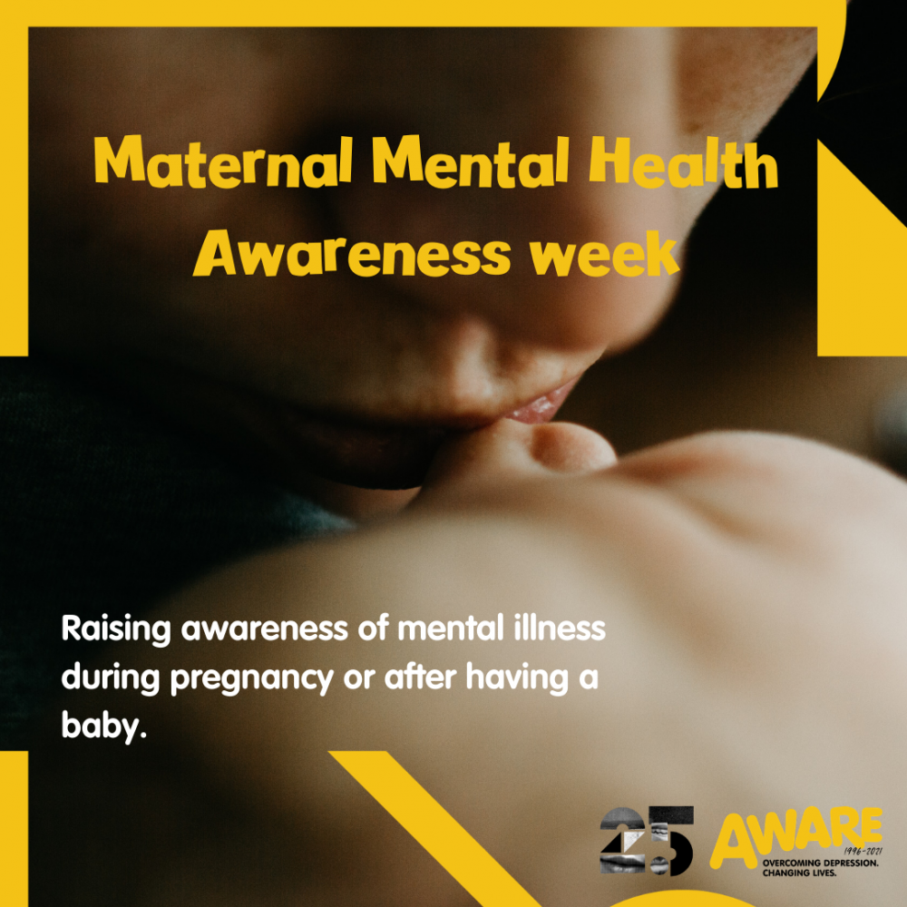 Maternal Mental Health Awareness week! (3rd-9th of May 2021)