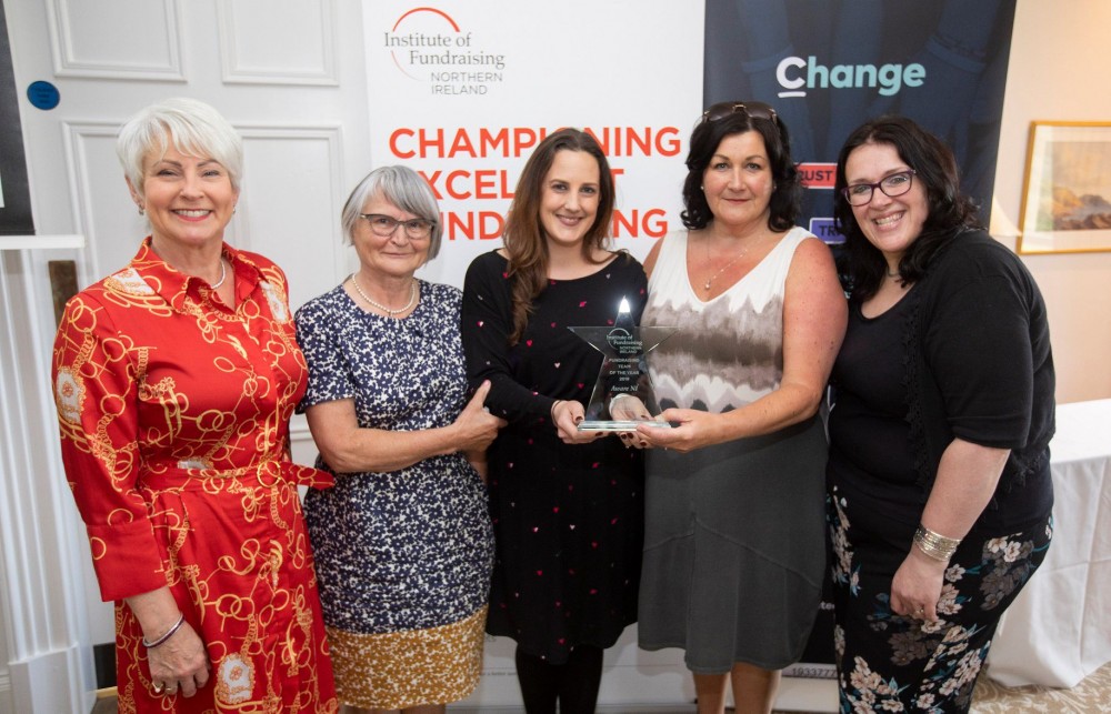 AWARE wins Fundraising Team of the Year 