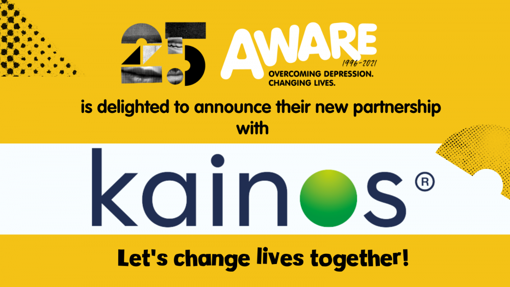 AWARE welcomes leading digital technology company Kainos as new corporate partner 
