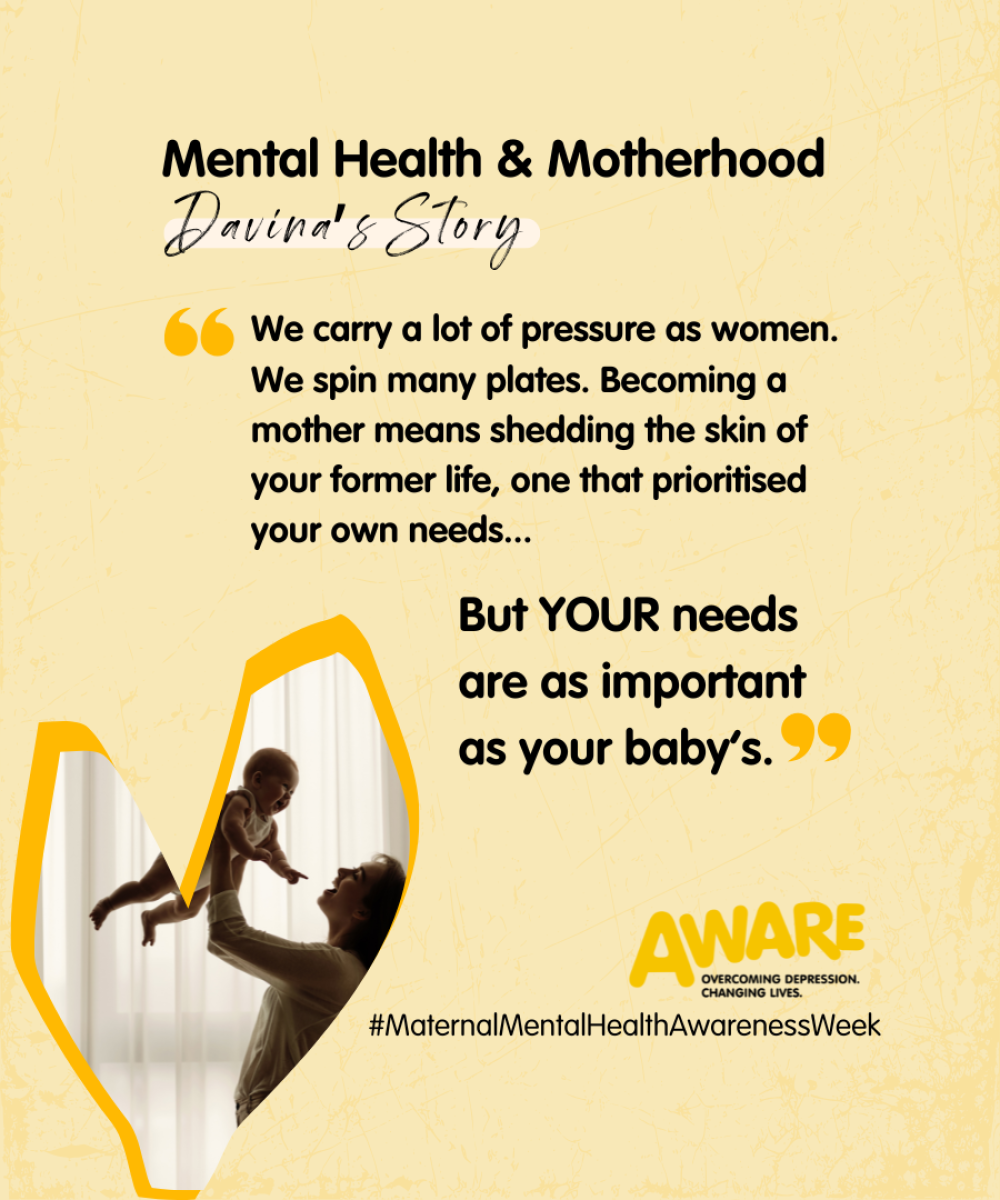 Your Voice, Your Strength | Davina's Story for Maternal Mental Health Awareness Week