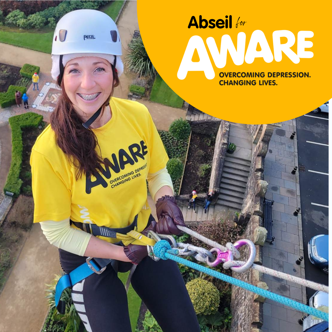 Abseil for AWARE NI - Anytime