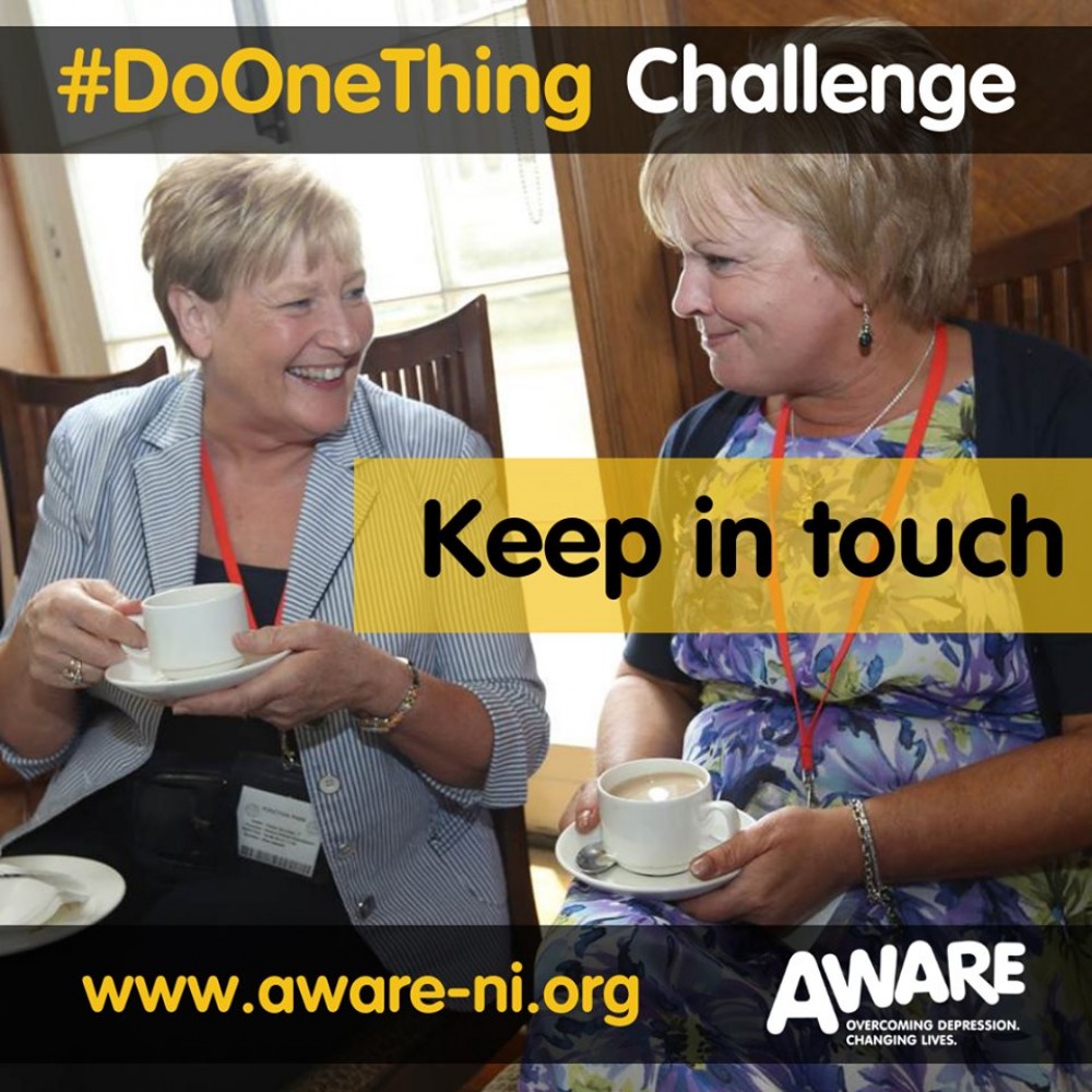 #DoOneThing challenge for Mental Health Awareness Week