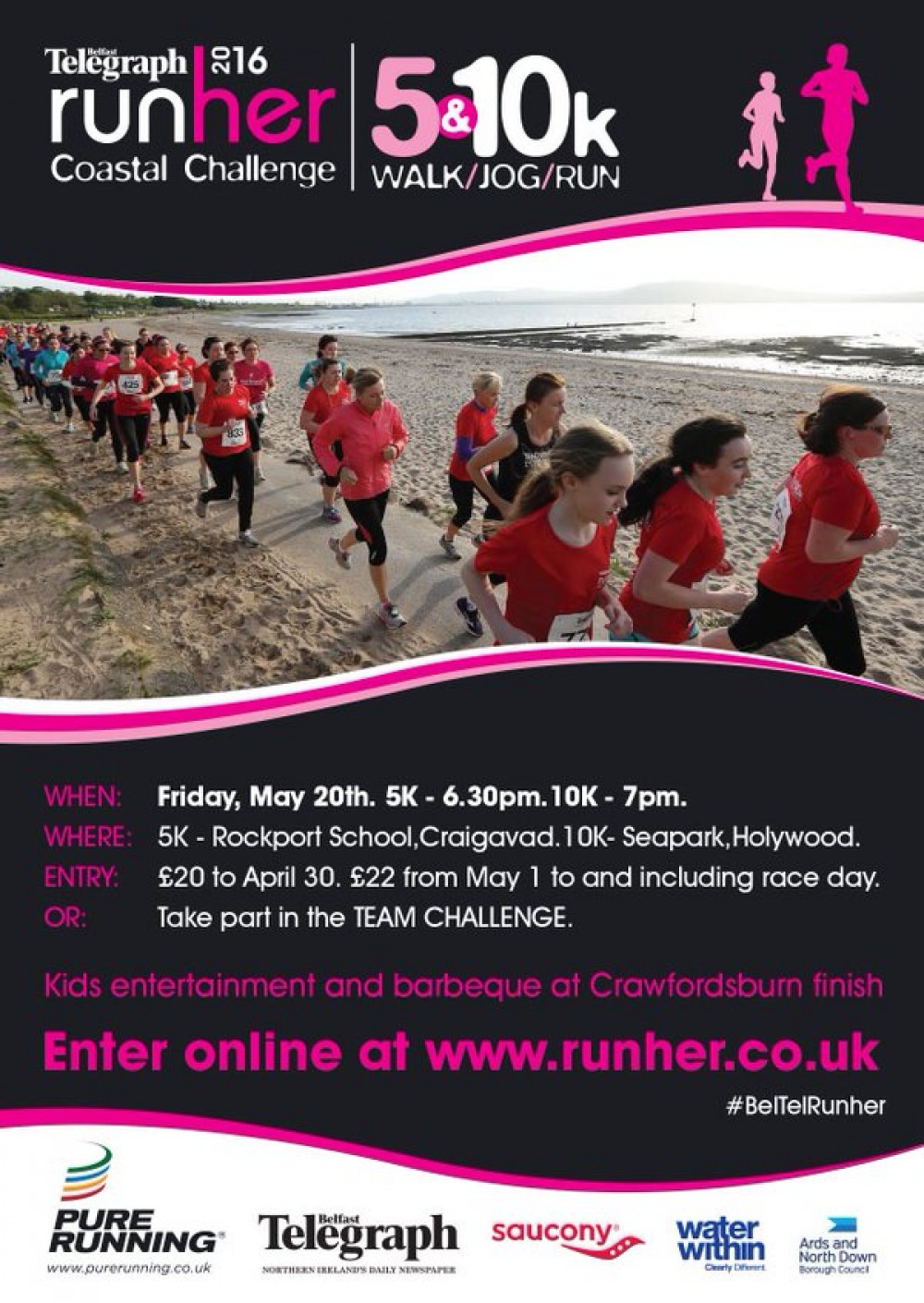 Team AWARE going coastal for Run Her